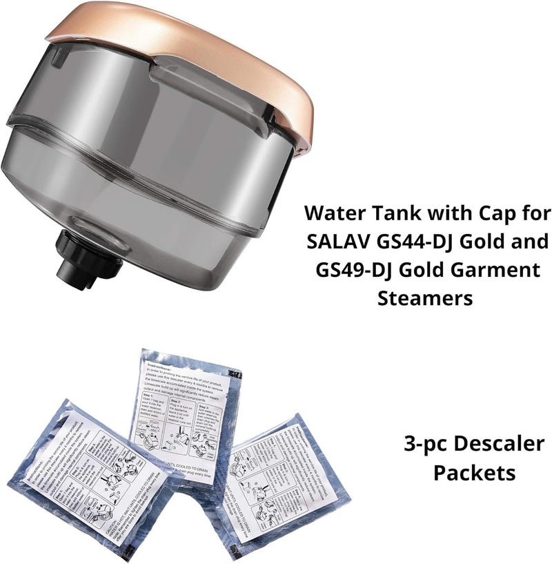 SALAV Water Tank with Cap for (GS44 and GS49 Tank + 3pc Decalcifier) - Image 2